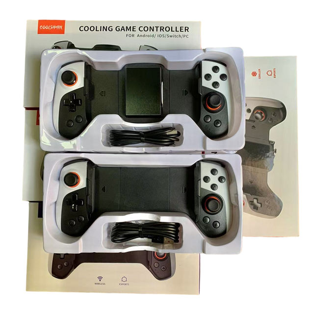 JK02 JK03 High Quality Mobile Game Joystick Wireless BT Gamepad Controller Semiconductor Cooling Android/iOS/ for