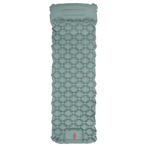 Matelas <span class=keywords><strong>de</strong></span> <span class=keywords><strong>couchage</strong></span> gonflable ultra léger en PVC avec oreiller intégré, motif hexagonal, pompe intégrée, imperméable - Product Image 4