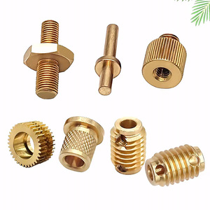 Componenti in Rame su Misura Lavorati con Macchina CNC per la Lavorazione di Manicotti in Ottone e Parti Filettate Basate su <span class=keywords><strong>Disegni</strong></span> o Campioni. - Product Image 4