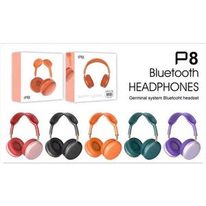 Auriculares Bluetooth P8 con sonido estéreo inalámbrico sobre la oreja para música y llamadas - Product Image 1