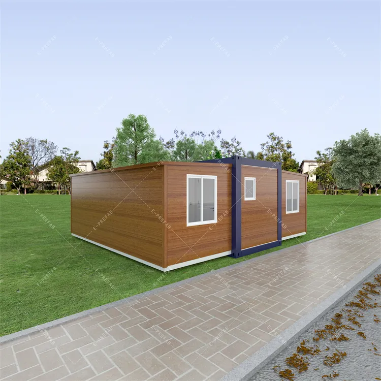 Vida De Luxo Casa Prefab 3 Quarto Recipiente Modular 20ft 40ft Recipiente Expansível Casas Expansíveis Casa De Aço Prefab Escritório