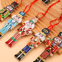 Nouveau Pendentif 2026 : Casse-Noisette Exquis en Résine, 12 Couleurs, Décoration de Noël