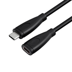 All'ingrosso Logo personalizzato tipo c <span class=keywords><strong>maschio</strong></span> a <span class=keywords><strong>femmina</strong></span> ricarica rapida <span class=keywords><strong>cavo</strong></span> di <span class=keywords><strong>prolunga</strong></span> <span class=keywords><strong>usb</strong></span> - Product Image 4