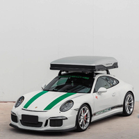 Pour Porsche 991R Capot en fibre de carbone sèche 991 Mise à niveau 991r Kits de carrosserie 2013-2018