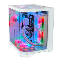 Pcooling Nouveau Design Usine Vente en Gros Boîtier PC Gamer de Haute Qualité le Plus Populaire Tour Gaming M-ATX