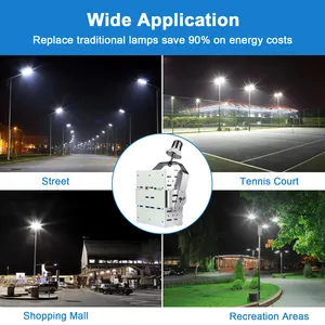 200W Schuhkarton LED Nachrüst sätze Licht für Parkplatz Straßen bereich Licht Tennisplatz Wall Pack Nachrüstung