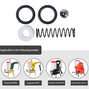 Accessoires pour machine à injection de <span class=keywords><strong>coulis</strong></span> haute pression : Manomètre universel pour tuyau, Tête de pistolet, Pompe, Tête de distribution, Durcissement à l'eau, Garantie 3 ans - Product Image 2