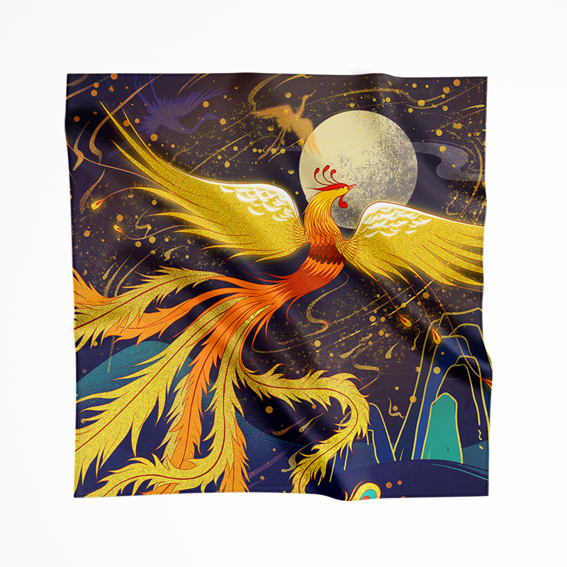Silk Scarves for Women Luxury Silk