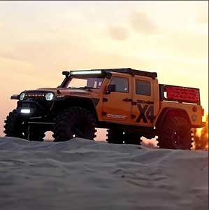 CROSSRC EMO X4 1/8 Scale RC Rock Crawler Big Leopard 4WD Pickup Portal Axle Locking Diff Electric Climbing Vehicle RTR - Product Image 5