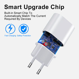 Caricabatterie da Muro <span class=keywords><strong>USB</strong></span>-<span class=keywords><strong>C</strong></span> di Alta Qualità 25W con Ricarica Rapida PD + Cavo Type-<span class=keywords><strong>C</strong></span> a Lightning 2 in 1 in Confezione di Carta - Product Image 1