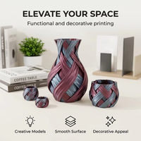 Filament PLA Soie Bicolore en Gros 1.75mm 1kg, Imprimante 3D Deux Tons, Lisse Brillant Sans Filamentisation, Haute Précision Personnalisée