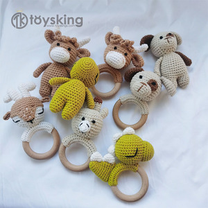Juguete de Peluche de <span class=keywords><strong>Animales</strong></span> <span class=keywords><strong>del</strong></span> <span class=keywords><strong>Bosque</strong></span> en Miniatura, <span class=keywords><strong>Amigurumi</strong></span> de Ganchillo Hecho a Mano 100% - Product Image 6