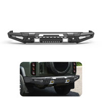 Accessoires 4x4 pare-chocs arrière avant anti-collision en acier de finition de manteau noir tout-terrain pour Pékin BJ212
