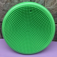 Coussin d'équilibre gonflable en PVC avec pompe, coussin de massage gonflable de 13 pouces