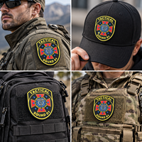 Patch PVC 3D personnalisé en relief, logo surélevé, badge en caoutchouc souple, imperméable et durable pour vestes, vêtements et tenues d'extérieur