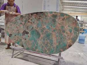 Cuarzo Verde Natural de Lujo de Brasil, Losas de Cuarzo Verde para Encimeras de <span class=keywords><strong>Cocina</strong></span> y Mesas - Product Image 3