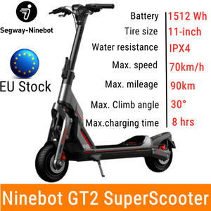 Scooter Eléctrico GT2 10 - 20Ah 3000W 58.8V, Alta Velocidad y Gran Capacidad de Batería - Product Image 2