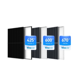 Trina <strong>High</strong> <strong>Efficiency</strong> Hjt <strong>Solar</strong> Panels Vertex S 500W 550W 600W 670W Monocrystalline Photovoltaic <strong>Solar</strong> PV <strong>Module</strong> - Product Image 1