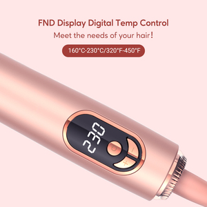 3 1แท่งเหล็กม้วนผมอัตโนมัติร้อน<span class=keywords><strong>แบบ</strong></span>มืออาชีพ25มม. ม้วนหมุนไฟฟ้าพกพาได้สำหรับผม<span class=keywords><strong>ภาษา</strong></span>ฝรั่งเศสอุณหภูมิ LCD - Product Image 5