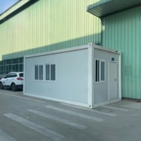 Fournisseur de maisons mobiles personnalisées, maison préfabriquée en conteneur, 20 pieds, 40 pieds, maison modulaire portable à deux étages, maison en conteneur à plat