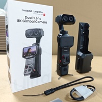 Venta al por Mayor de la Cámara Insta 360 Luna Ultra Standard Bundle con Control Remoto Inalámbrico Desmontable, Pantalla OLED, Lente Dual Leica y Pocket 4 Pro