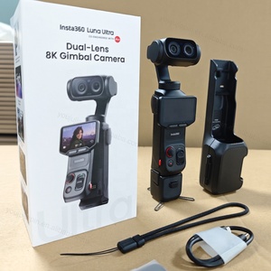 Venta al por Mayor de la Cámara <span class=keywords><strong>Insta</strong></span> <span class=keywords><strong>360</strong></span> Luna Ultra Standard Bundle con Control Remoto Inalámbrico Desmontable, Pantalla OLED, Lente Dual Leica y Pocket 4 Pro - Product Image 5