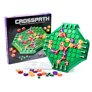 Giocattoli di plastica gioco unico percorso di commutazione gioco Crosspath tavolo da tavolo labirinto gioco