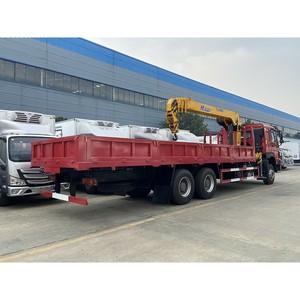 รถบรรทุกติดเครน Sinotruk HOWO 6x4 12 ตัน พร้อมบูมไฮดรอลิกแบบยืดหดได้ 5 ท่อน ขาย - Product Image 3