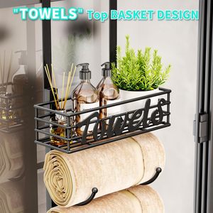 Modern Eco-friendly Bathroom <strong>Towel</strong> Rack Holder 6-Tier Floor Mounted Rolled <strong>Towel</strong> Storage Organizer Metal Shelf Basket - Product Image 3