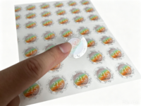 SUXIN 10 Warna Label 3500 PCS Stiker Titik Berwarna-warni Bulat Perekat Sendiri untuk Lilin (Dapat Disesuaikan)