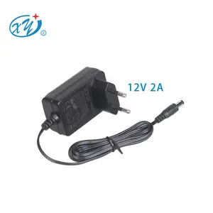 TUV CE GS Lampu LED Power Adaptor 9V 2a 12v2a 12V 1.5a 18W 12V 1200ma 2a Ac Dc Uni Eropa Power Supply Adaptor Adaptor