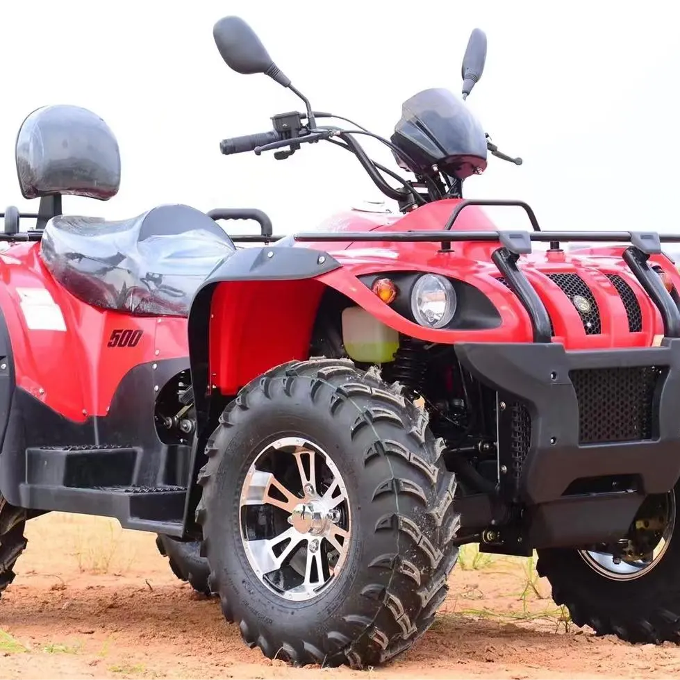 500cc quad 4 wheeler off road atv yetişkinler için çin dörtlü atv 4x4 motosiklet