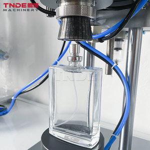 Máquina de sellado de tapas de perfume para embalaje semiautomático de escritorio, bomba de pulverización neumática, máquina de embalaje de perfume - Product Image 4