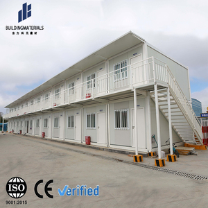 Casa Contenedor Modular Prefabricada Móvil de 2 a 3 Dormitorios, Apartamento Portátil, Dormitorio para Personal, Oficina para Sitio de Construcción - Product Image 1