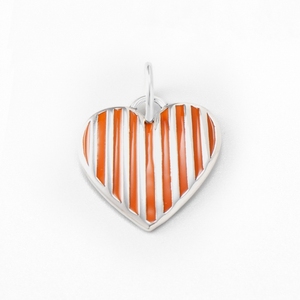 Collar y Pulsera Artesanales de Plata S925 con Colgante de Corazón Esmaltado de Diseño Mixto para Compromiso Romántico de Mujer al por Mayor - Product Image 3