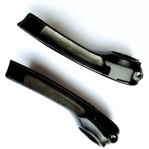 Guidon secondaire Borus Black en forme de couteau, 25,4 mm, en alliage d'aluminium pour VTT - Product Image 3