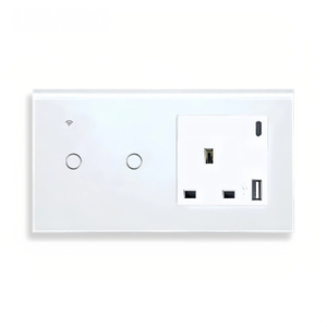 Tuya WiFi Switch & Outlet - Glass APP/Voice Control - No Neutral Required CE UKCA - Smart Home Wholesale/<b>USB</b>-Type-<b>c</b> Brazilian - Product Image 5
