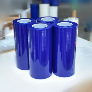 <span class=keywords><strong>Film</strong></span> de protection en PE de couleur bleue, facile à retirer, protection de surface <span class=keywords><strong>anti</strong></span>-rayures pour feuilles de métal/plastique - Product Image 1