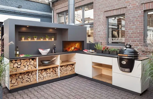 Pequeño estilo europeo alemán nuevo diseño gabinete <span class=keywords><strong>de</strong></span> <span class=keywords><strong>cocina</strong></span> al aire libre marco <span class=keywords><strong>de</strong></span> acero inoxidable Módulo <span class=keywords><strong>de</strong></span> gabinete <span class=keywords><strong>de</strong></span> barbacoa - Product Image 6