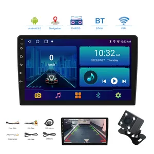 Auto Android 12 Autoradio a 360 gradi con telaio IPS touch screen Autoradio DSP 2Din navigazione GPS Stereo