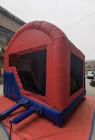 Château gonflable commercial pour enfants, mini-toboggans aquatiques, structure gonflable de jardin à vendre