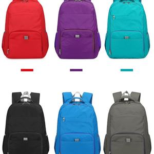 Sac à dos pliable unisexe léger et durable pour l'extérieur, imperméable, avec fermeture éclair, motif géométrique, en polyester, vente en gros - Product Image 4