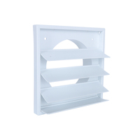 Système HVAC couvercle carré climatisation retour grille d'air pour climatisation évent plafond évent en plastique