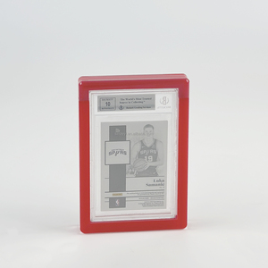 RAY YI Acrylique de musée personnalisé de qualité UV <span class=keywords><strong>pokemon</strong></span> PSAed Card Graded transparent Vitrine pour Bgs Tcg Mtg Sport - Product Image 3