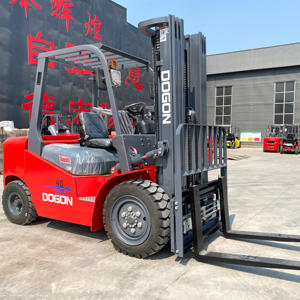 Chariot élévateur diesel à mât triplex confortable avec déplaceur latéral, exportation directe usine, 3 tonnes, 3,5 tonnes, <span class=keywords><strong>4</strong></span> tonnes, 5 tonnes - Product Image 5