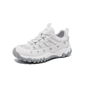 Numeou Women's Chunky Sneakers White Silver Gray Black Mesh Thick Sole Mid Heel <b>Height</b> <b>Increasing</b> Sports <b>Shoes</b> - Product Image 2