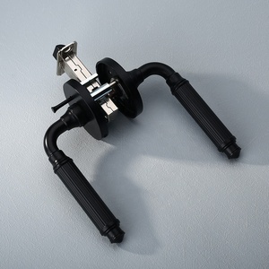 Sang trọng đoạn riêng tư cửa xử lý khóa cho cửa gỗ chất lượng cao tay nắm cửa - Product Image 3