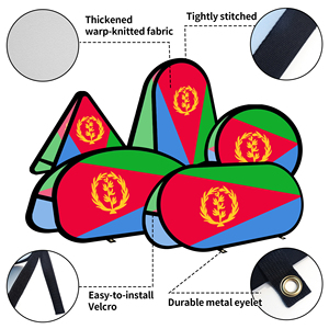Eritrea Oval Pop up <b>Banner</b> Warp-knitted Fabric for Outdoor Advertising Promotion Outdoor Tent - Product Image 3