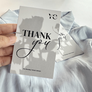 Tarjeta <span class=keywords><strong>de</strong></span> agradecimiento personalizada barata para empresas Tarjeta <span class=keywords><strong>de</strong></span> felicitación con logotipo Impresión <span class=keywords><strong>de</strong></span> tarjetas <span class=keywords><strong>de</strong></span> agradecimiento Uv al por mayor - Product Image 6