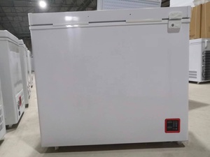 Nuovo Design Frigorifero a Risparmio Energetico con Congelatore Superiore 115L Tre Porte Mini Produttore di Ghiaccio DC 12/24V Frigorifero ad Energia Solare - Product Image 4